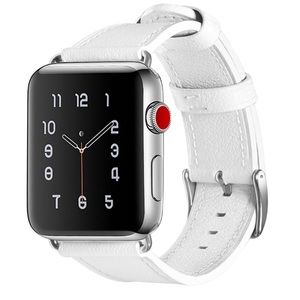 Leather band 38 mm for Apple Watch (white)